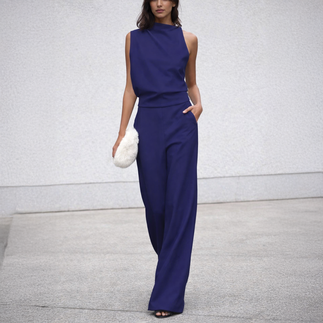 Clara - Elegant Sleeveless Jumpsuit