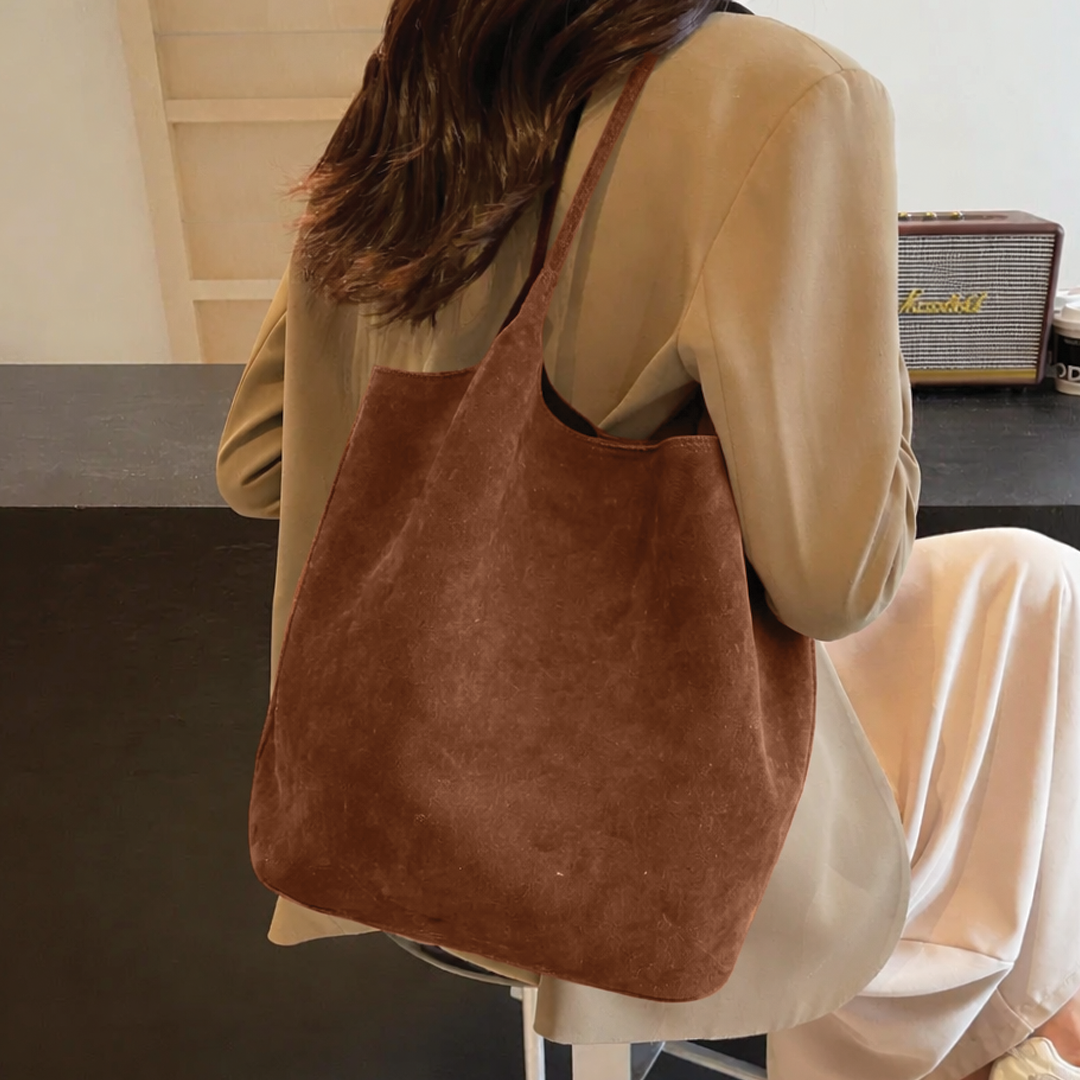 Judy - Suede Tote Bag