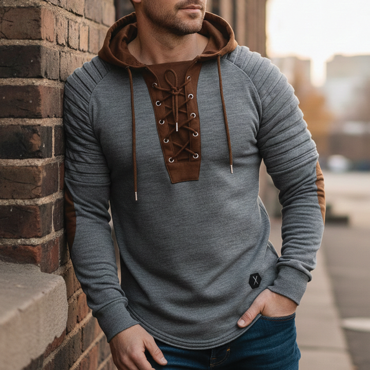 Asher - Knitted Hoodie Sweater