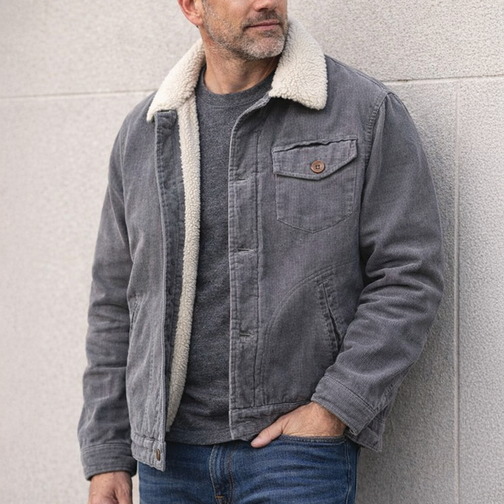 Declan - Sherpa Corduroy Jacket