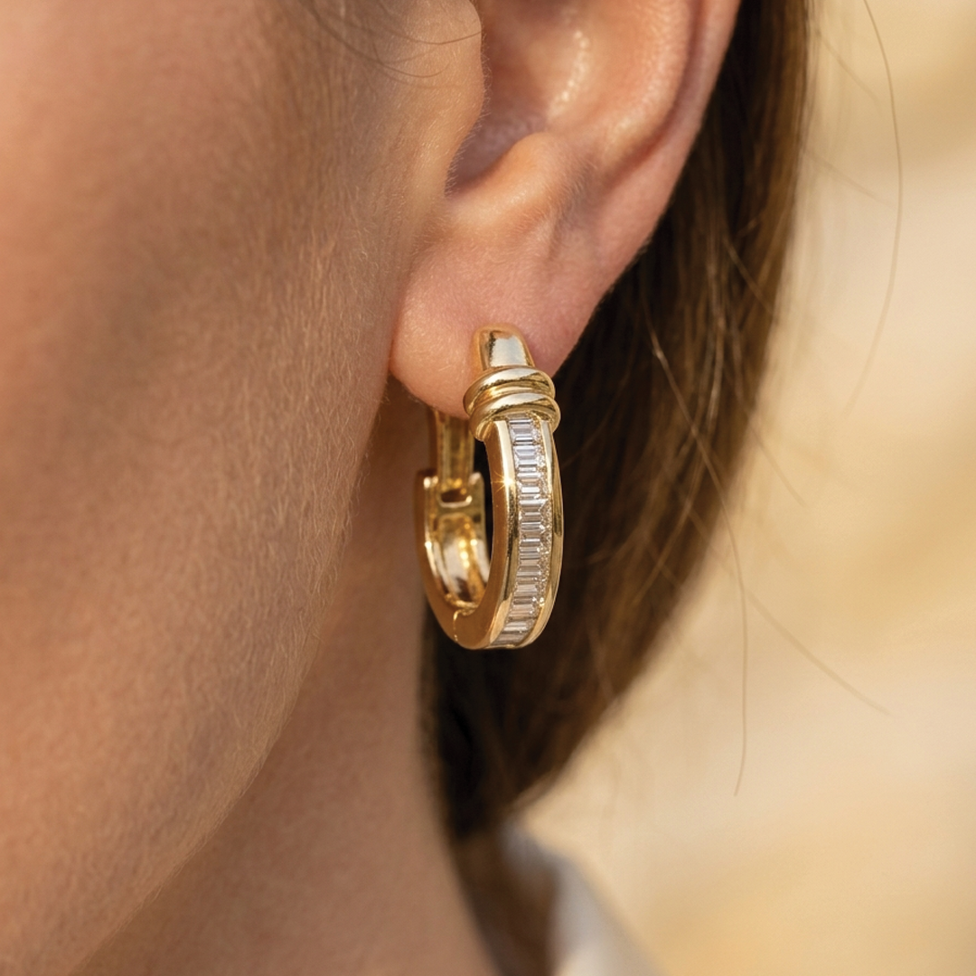 Stephanie - Hoop Earrings