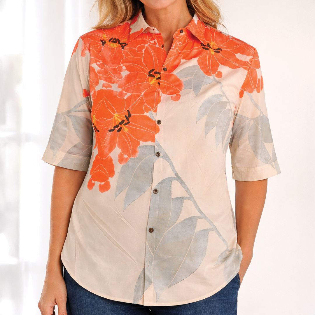 Rachel - Button-Down Summer Blouse