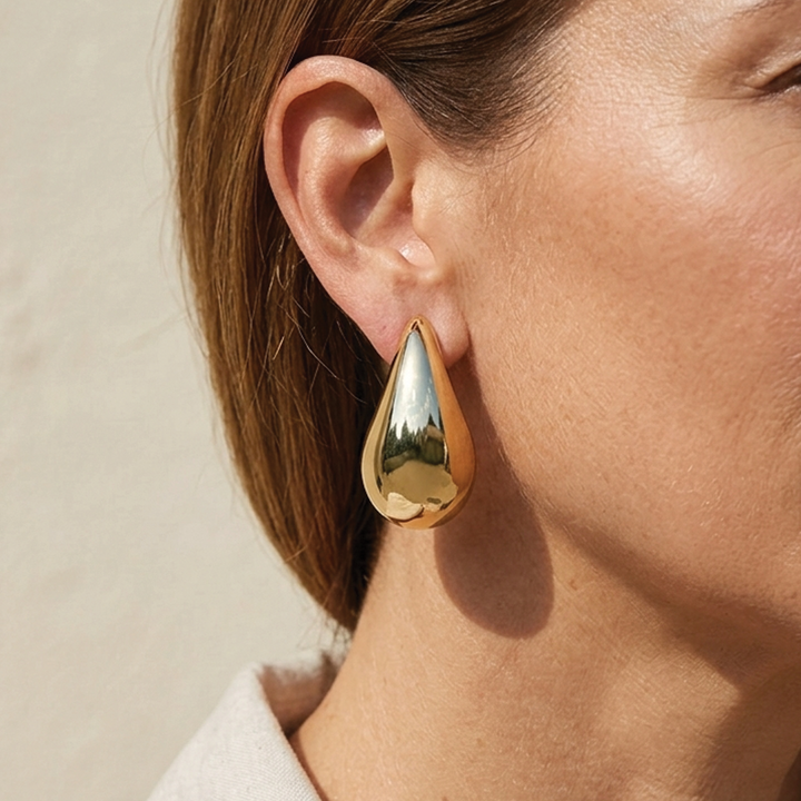 Susan - Bold Teardrop Earrings