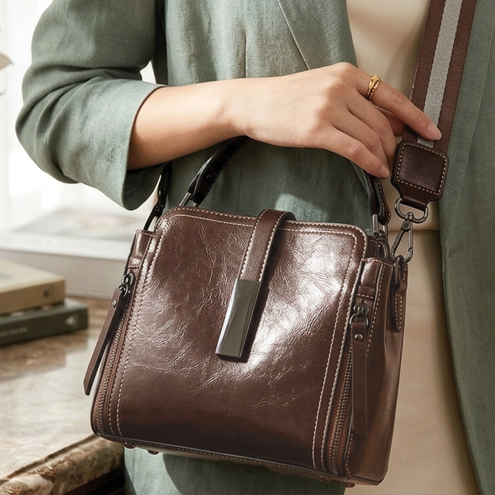 Cathy - Leather Crossbody Bag