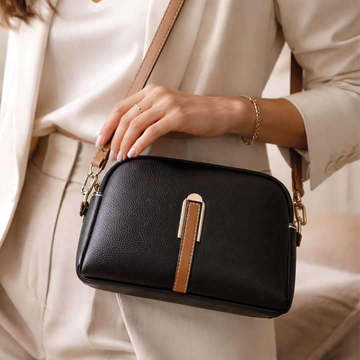Elaine - Vegan Leather Crossbody Bag