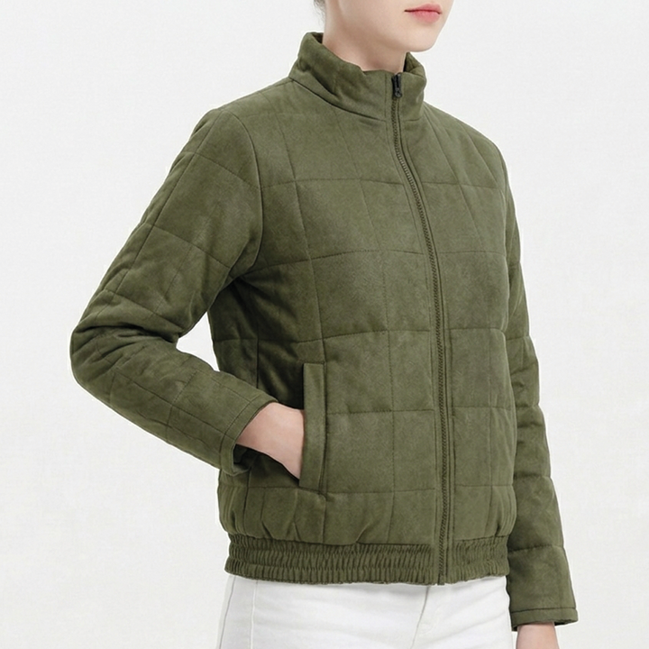 Emily - Quilted Zip Jacket