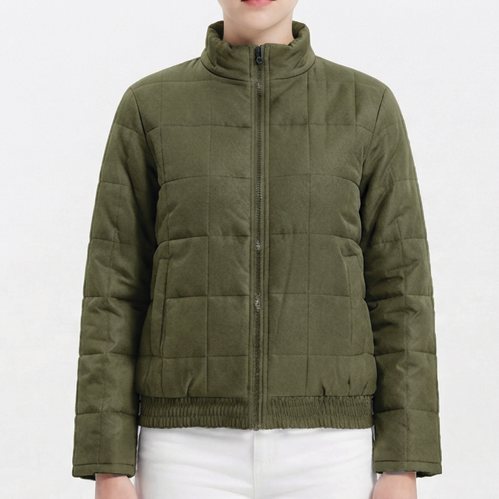 Emily - Quilted Zip Jacket
