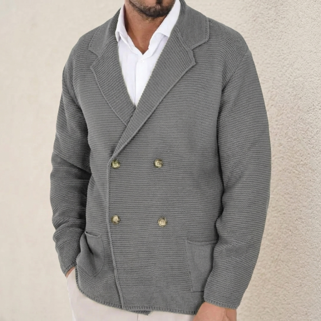 Declan - Double-Breasted Cardigan