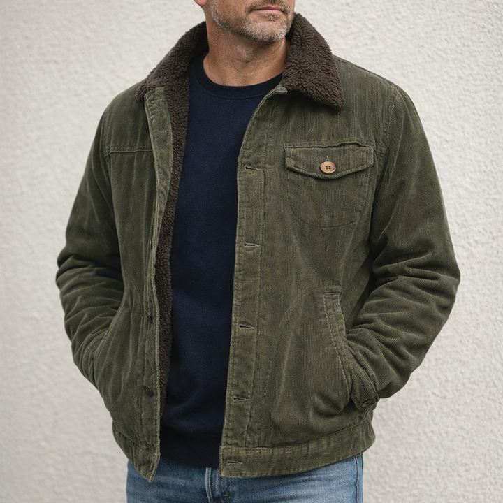 Declan - Sherpa Corduroy Jacket
