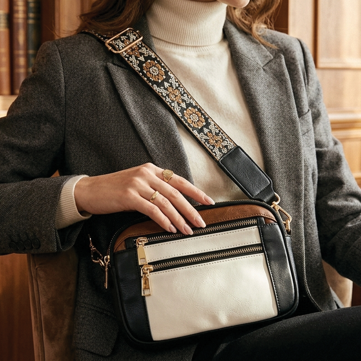 Christine - Vegan Leather Crossbody Shoulder Bag