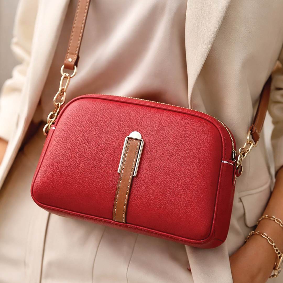 Elaine - Vegan Leather Crossbody Bag
