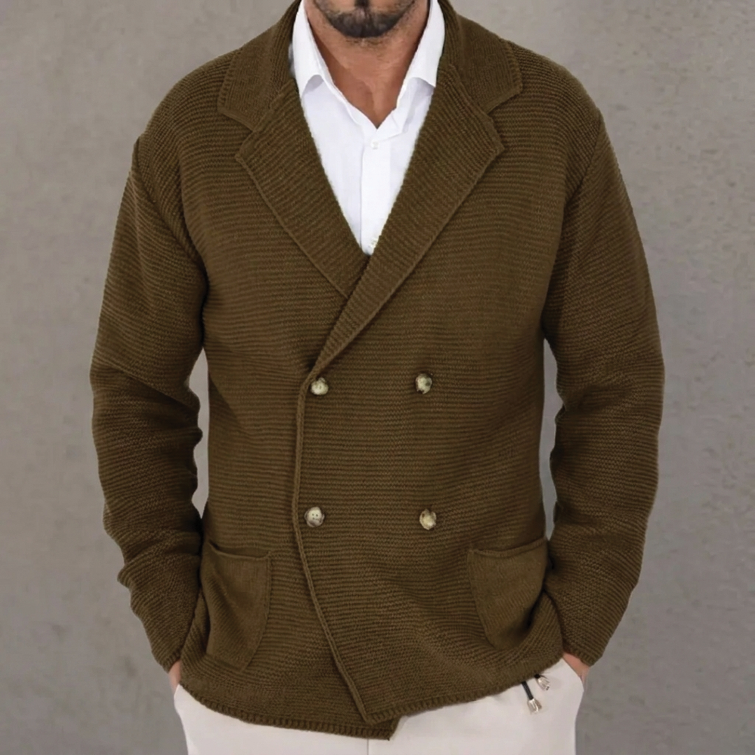 Declan - Double-Breasted Cardigan