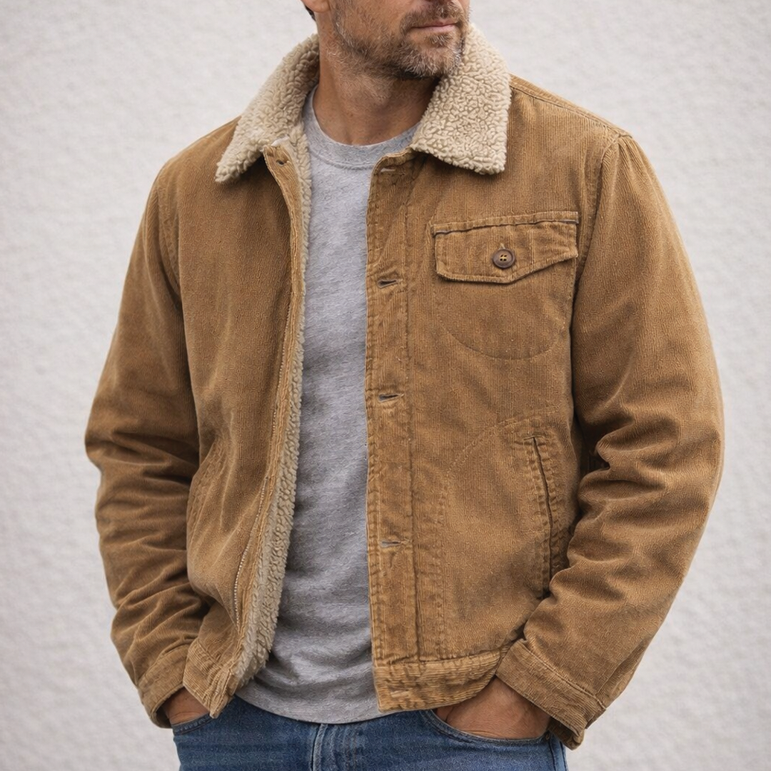 Declan - Sherpa Corduroy Jacket