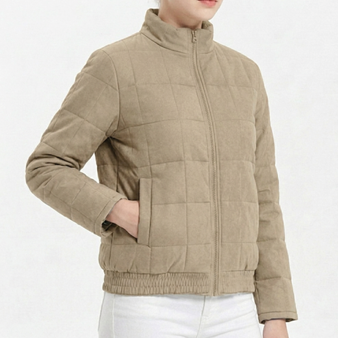 Emily - Quilted Zip Jacket