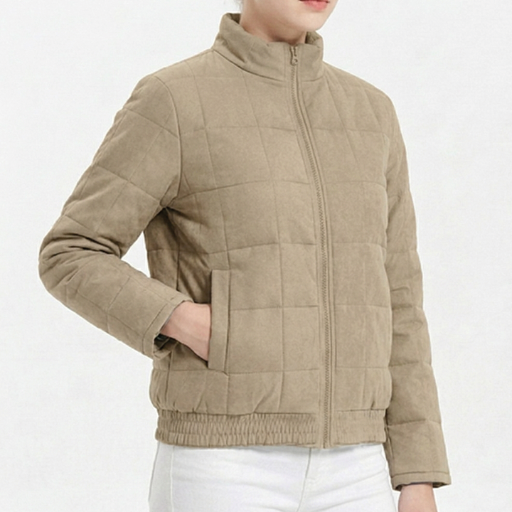 Emily - Quilted Zip Jacket