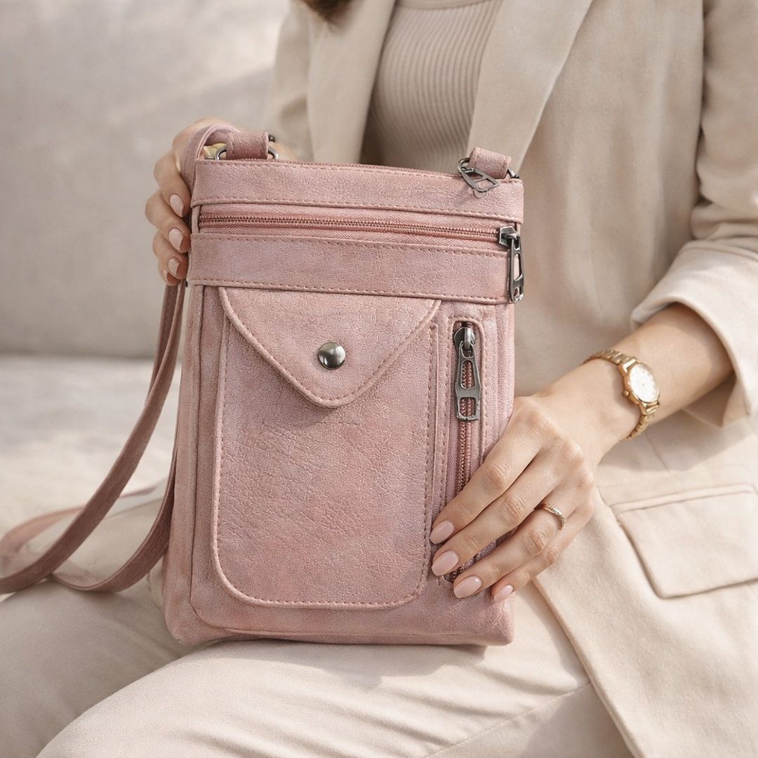 Rebecca - Vegan Leather Crossbody Shoulder Bag