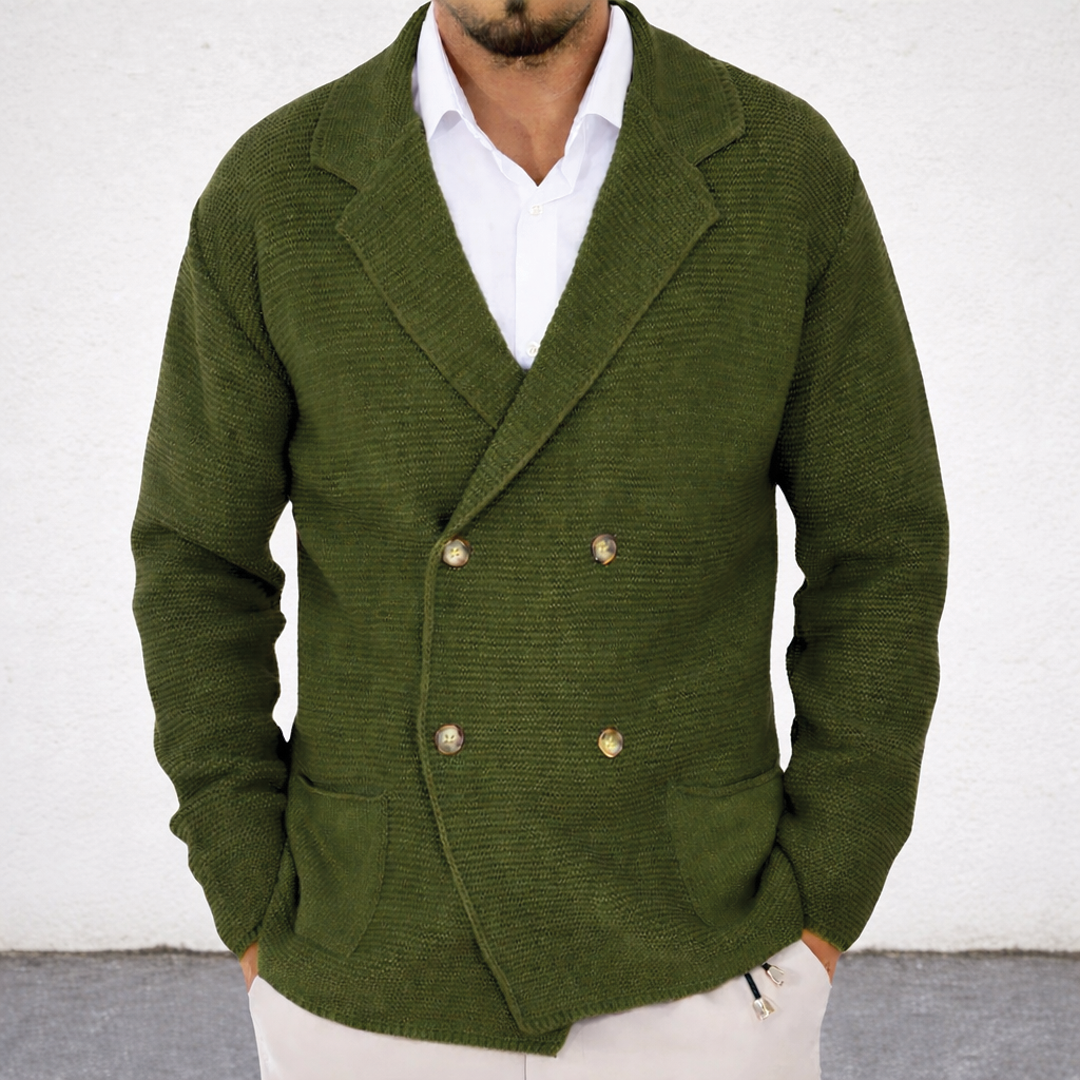Declan - Double-Breasted Cardigan