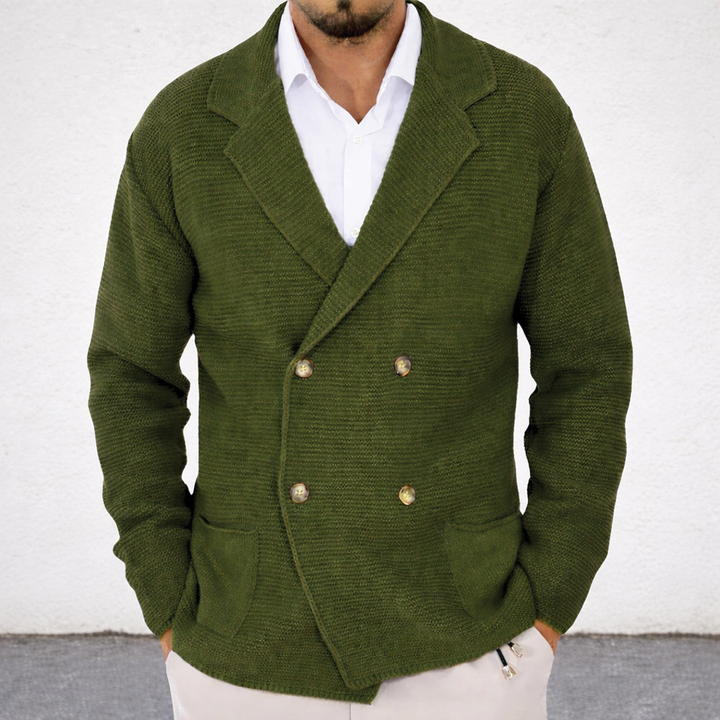 Declan - Double-Breasted Cardigan