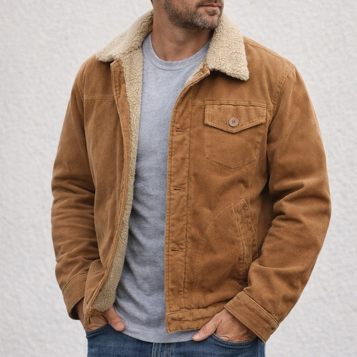 Declan - Sherpa Corduroy Jacket