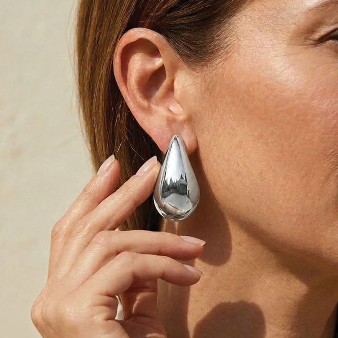 Susan - Bold Teardrop Earrings
