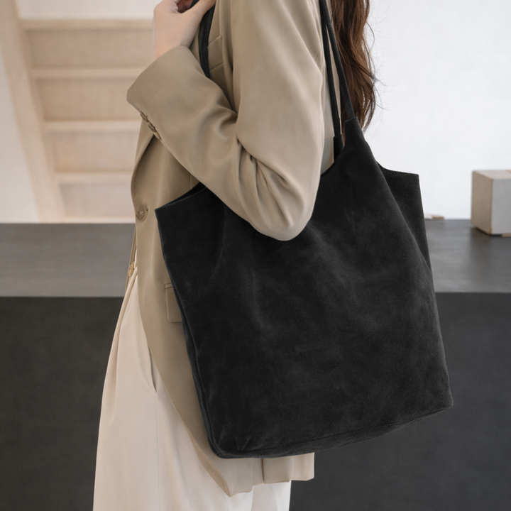 Judy - Suede Tote Bag