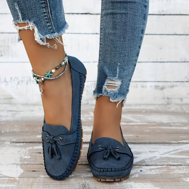 Reagan - Classic Bow Loafers