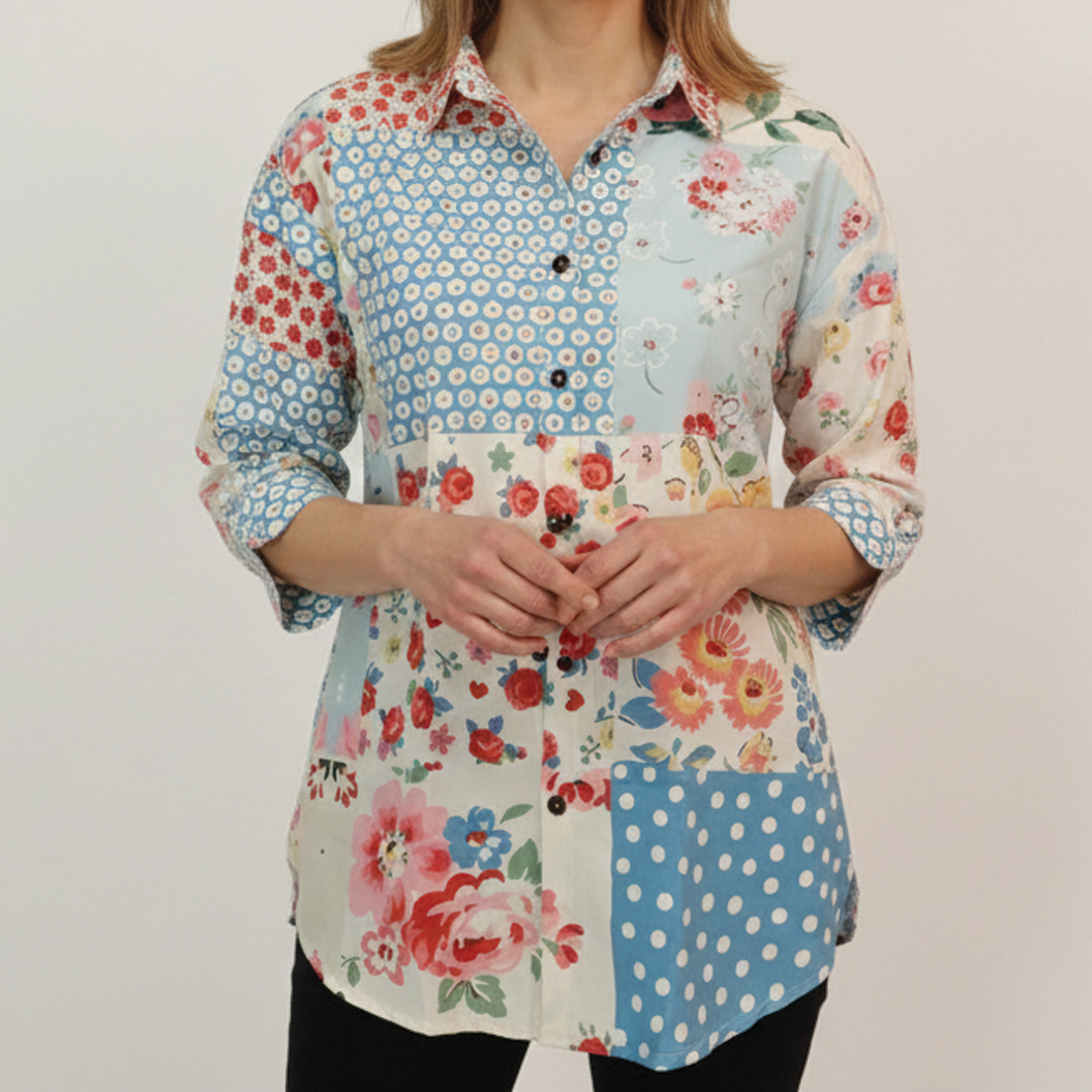 Rachel - Button-Down Summer Blouse