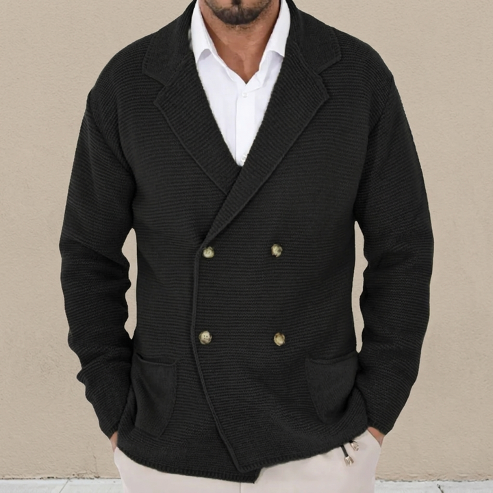 Declan - Double-Breasted Cardigan