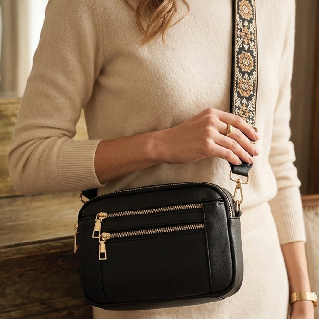 Christine - Vegan Leather Crossbody Shoulder Bag