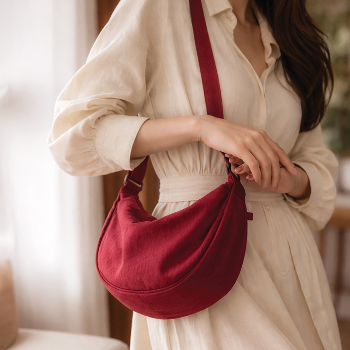 Nevaeh - Crescent Crossbody Bag