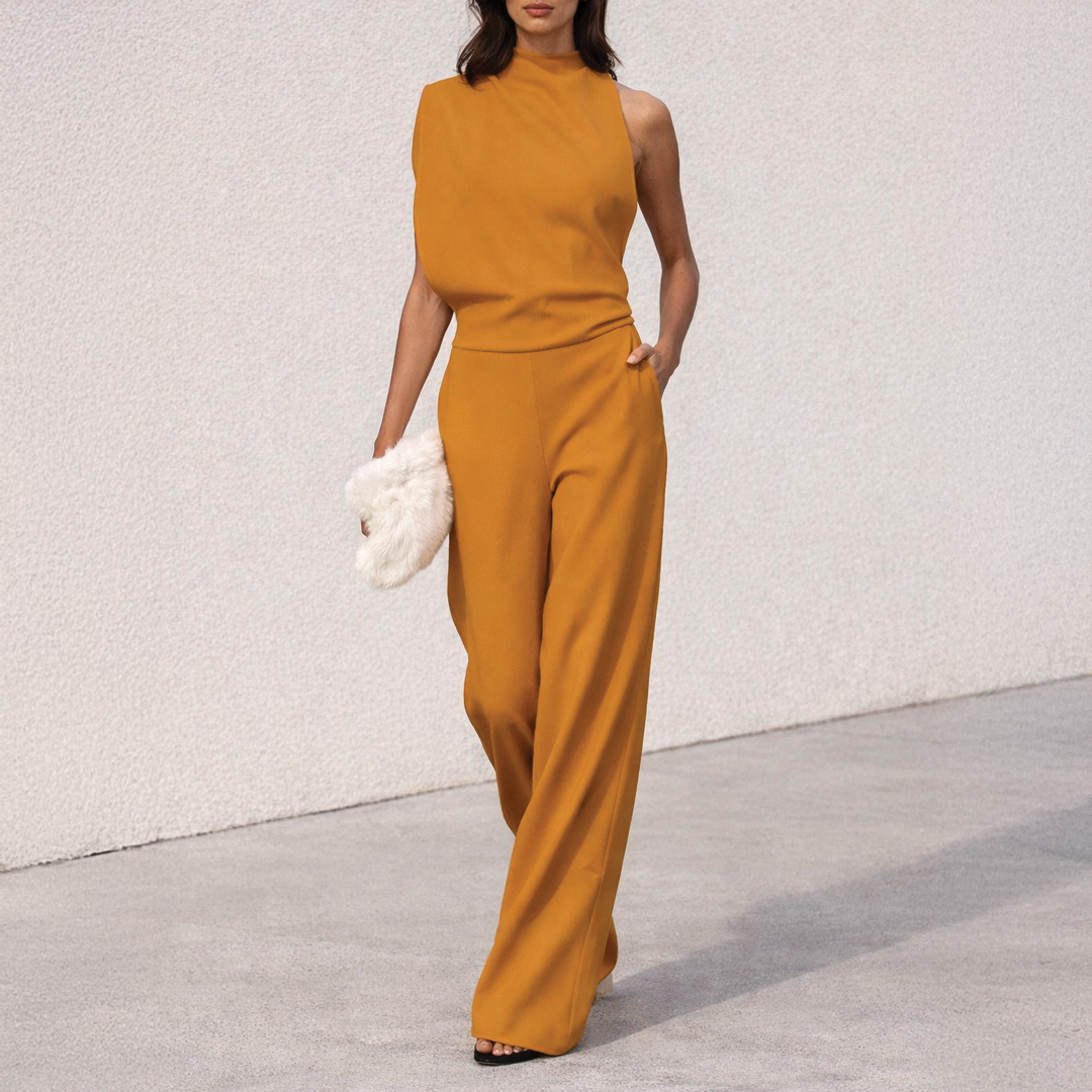 Clara - Elegant Sleeveless Jumpsuit