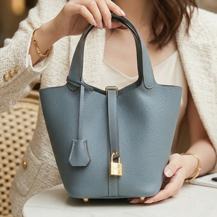 Ann - Leather Tote Bag