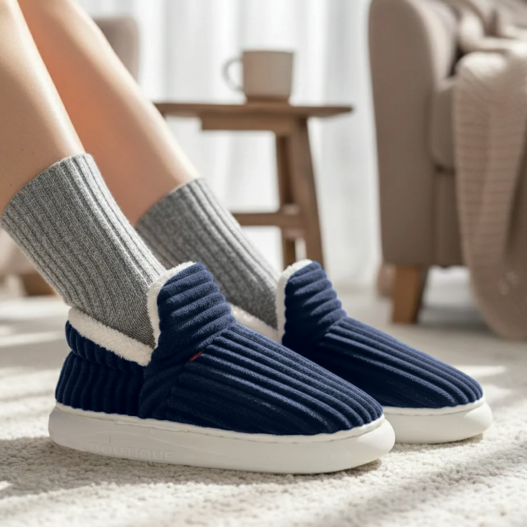 Amy - Cozy Plush Slippers