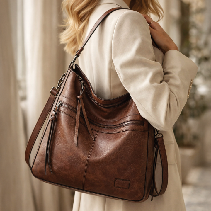 Judy - Vegan Leather Shoulder Bag
