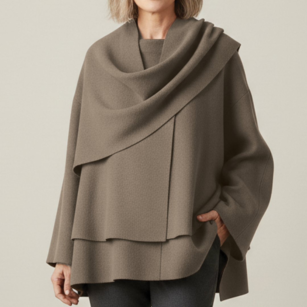 Alaia - Asymmetrical Winter Coat