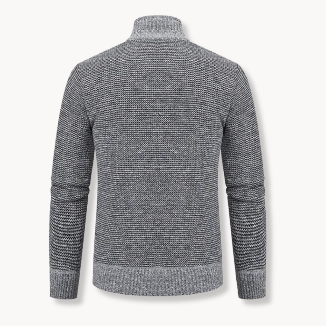Mateo - Quilted Sweater Jacket
