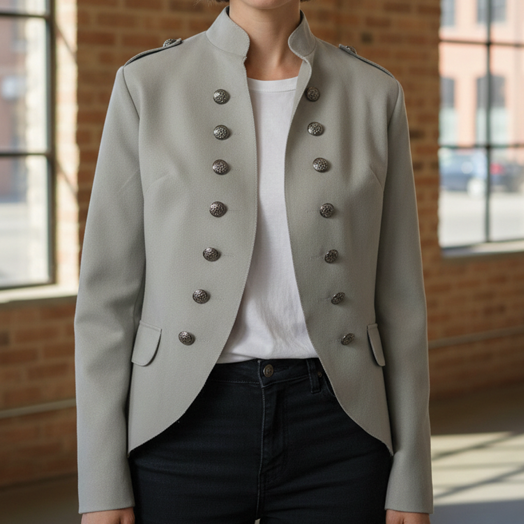 Janice - Military Style Blazer