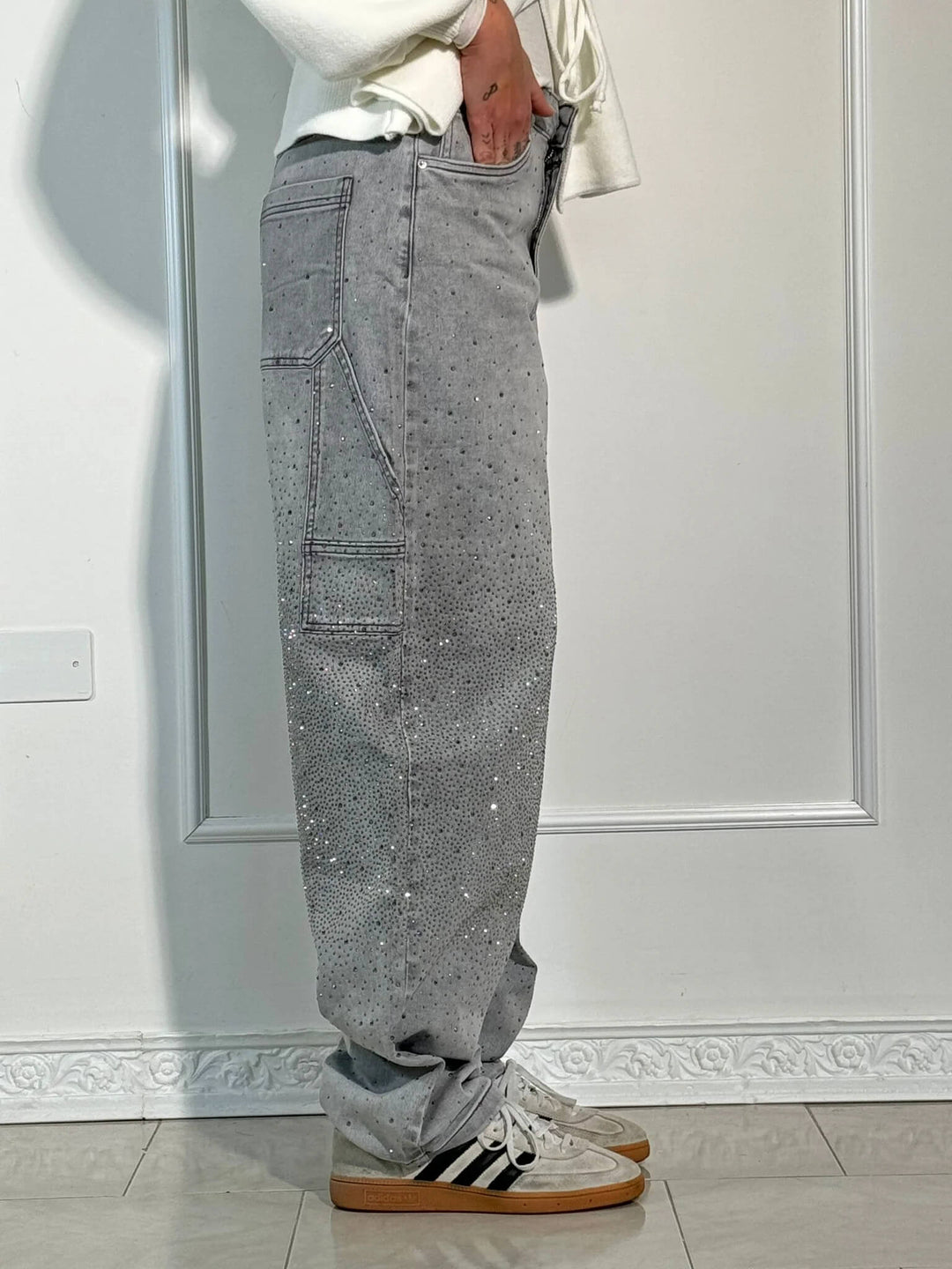 Naomi - Wide-Leg Denim Jeans