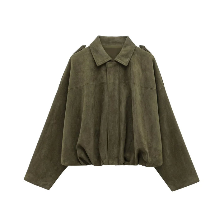 Luna - Faux Suede Jacket