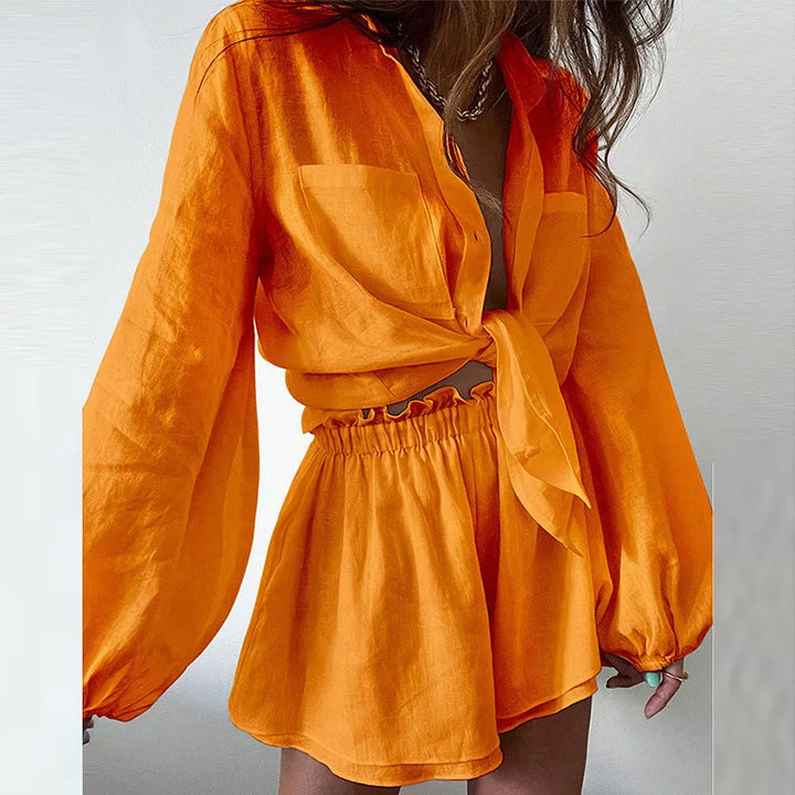 Diane - Linen Summer Set