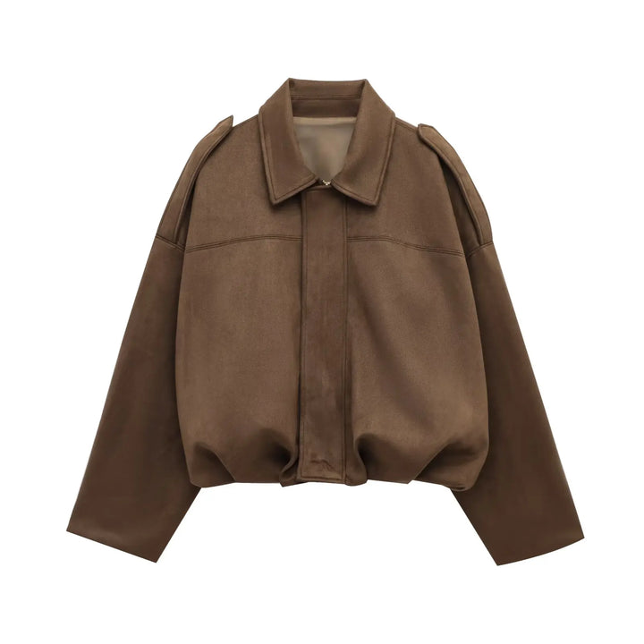 Luna - Faux Suede Jacket