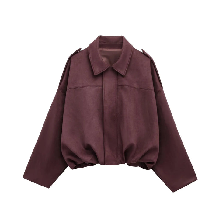 Luna - Faux Suede Jacket