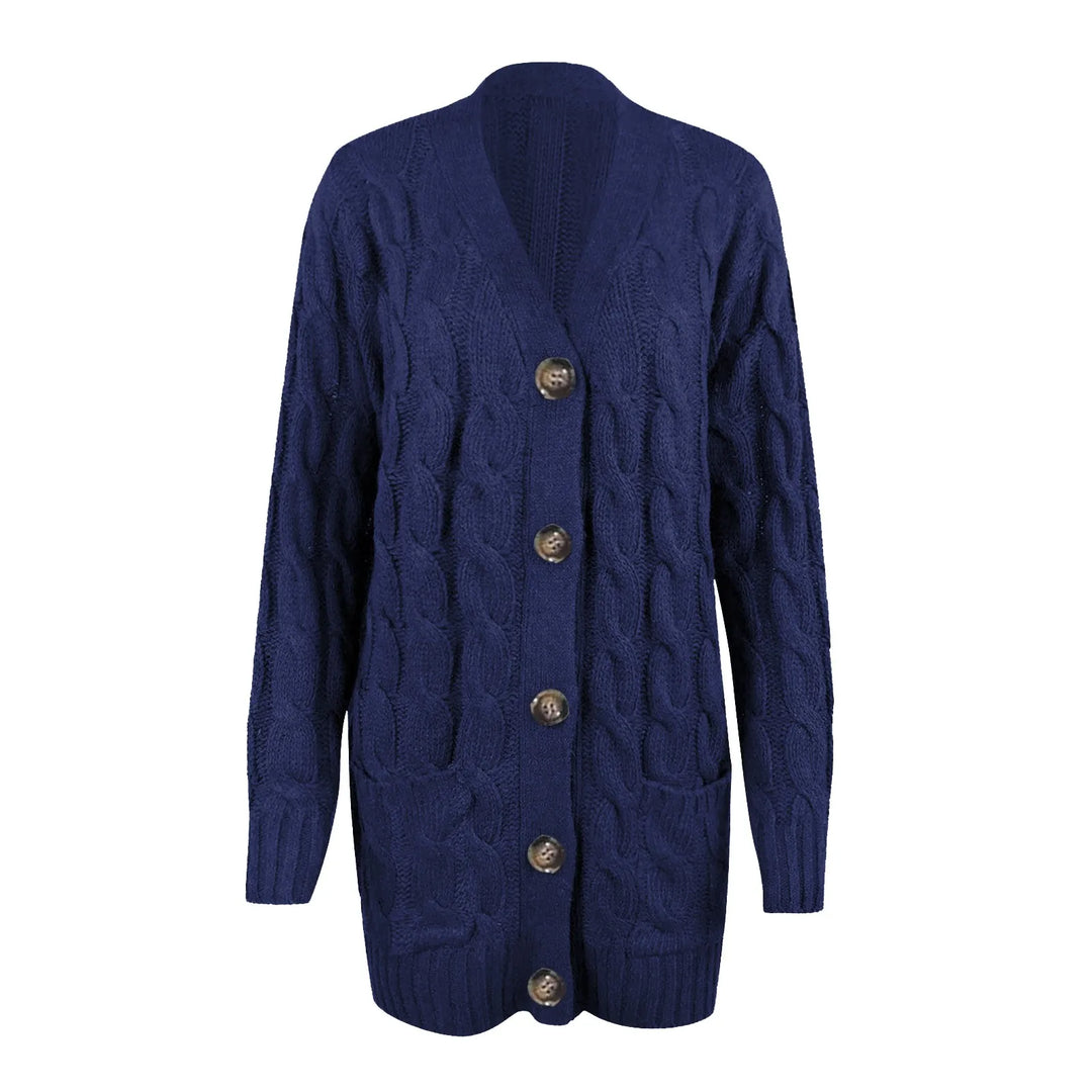 Natalie - Knit Button Cardigan