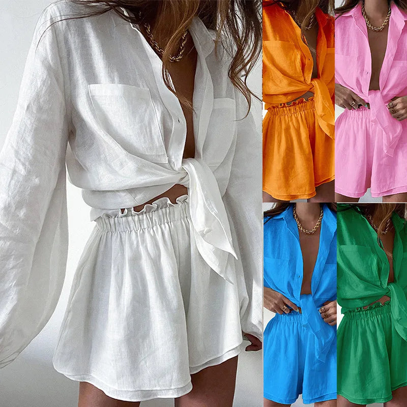 Diane - Linen Summer Set