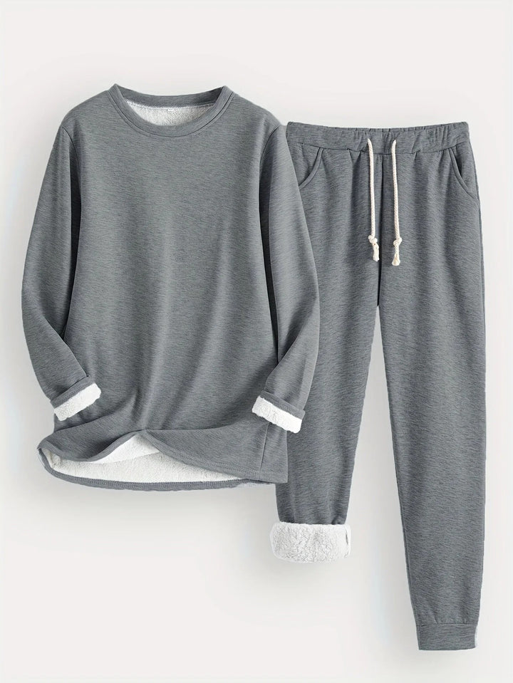 Chloe - Plush Thermal Lounge Set