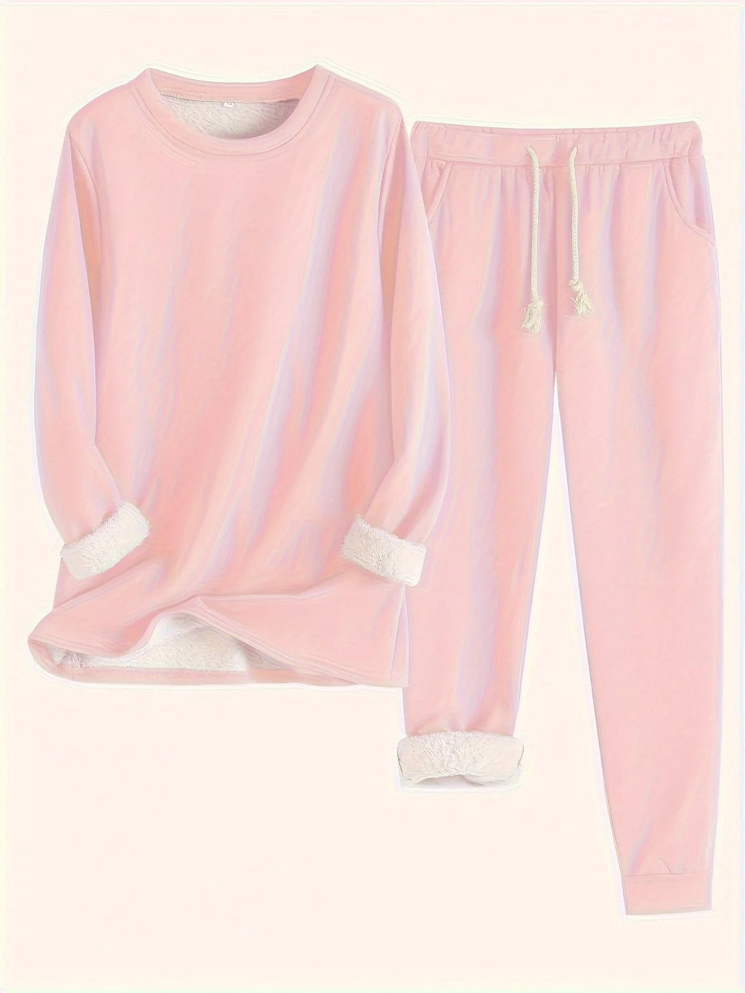 Chloe - Plush Thermal Lounge Set