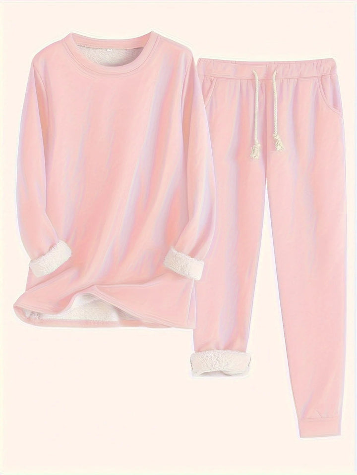 Chloe - Plush Thermal Lounge Set