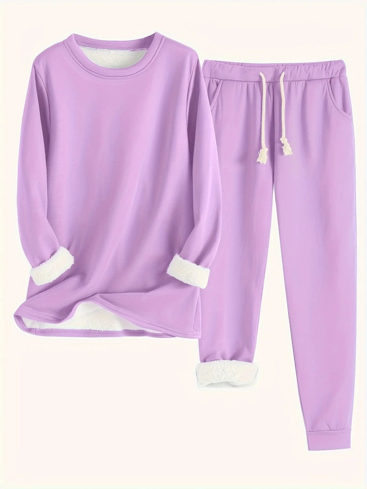 Chloe - Plush Thermal Lounge Set