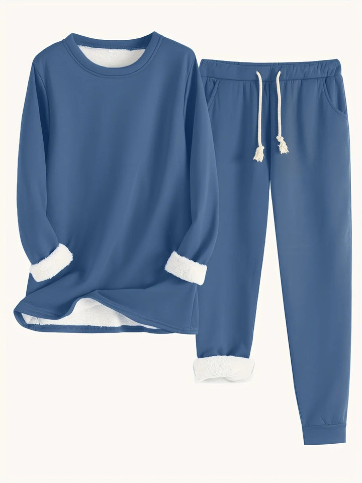 Chloe - Plush Thermal Lounge Set