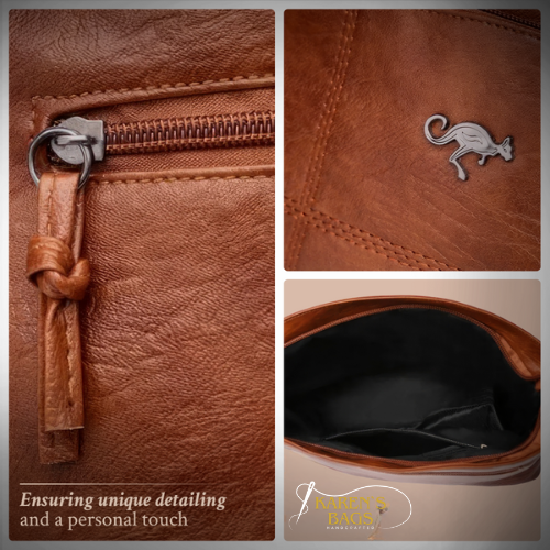 Carolyn - Vegan Leather Crossbody Bag
